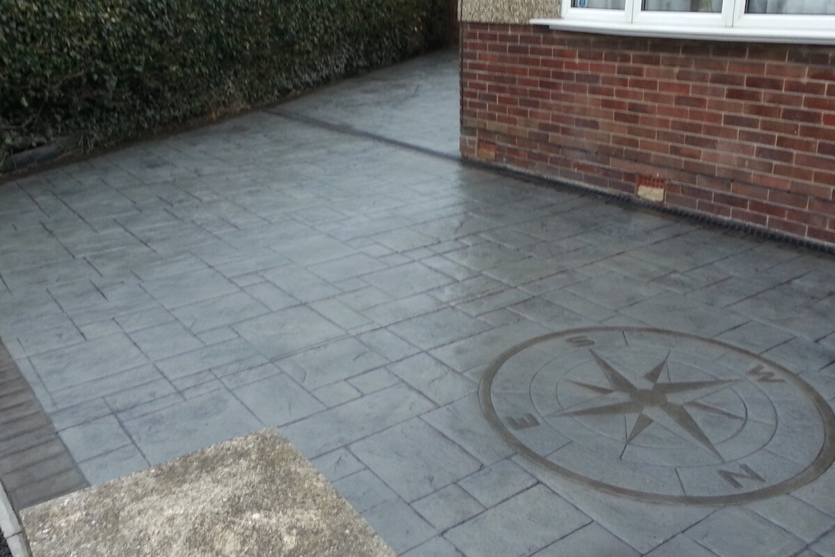 Hormigón impreso para exteriores