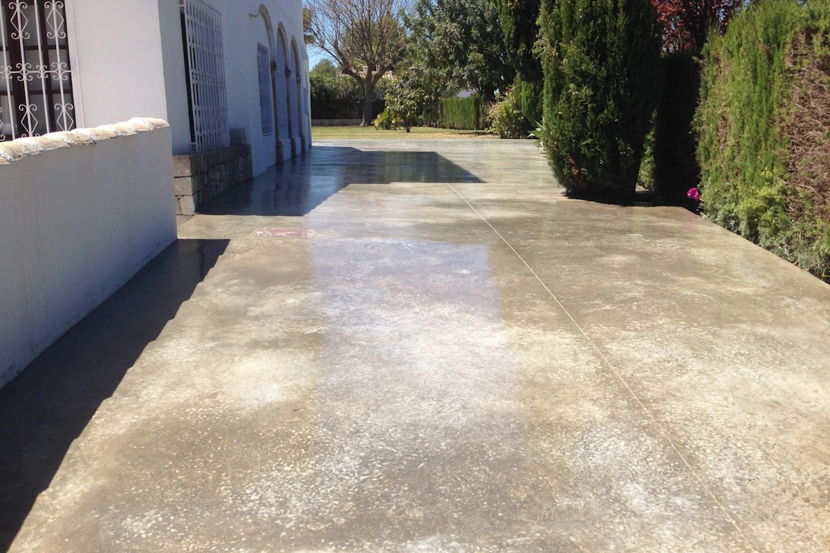 Hormigón impreso y cemento pulido en Cambrils