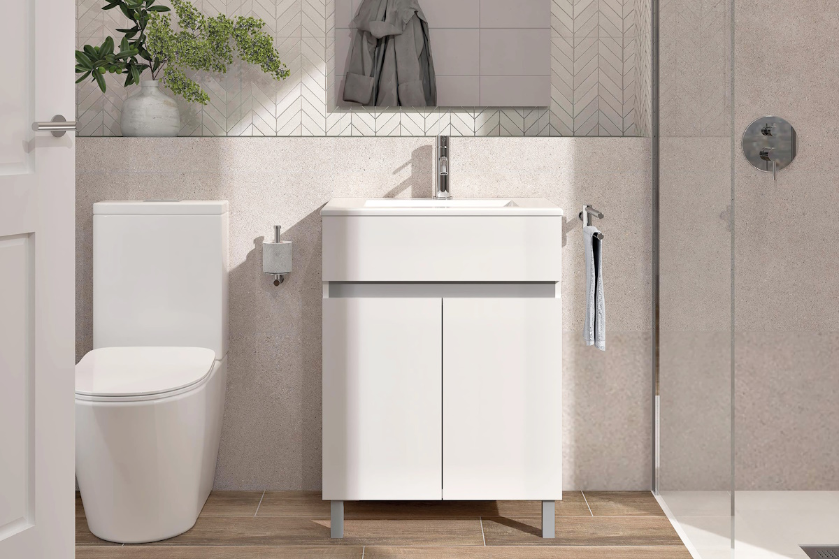 Baño funcional y optimizado Cubelles