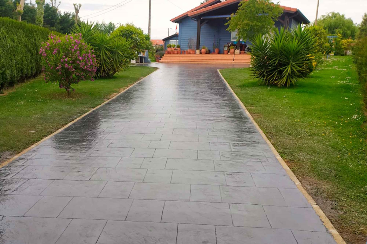 Hormigón impreso en Castelldefels