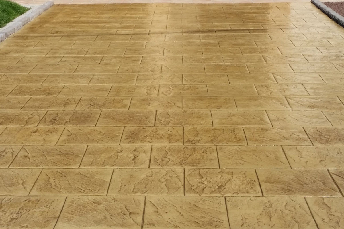 Suelos estampados de hormigón en Tarragona