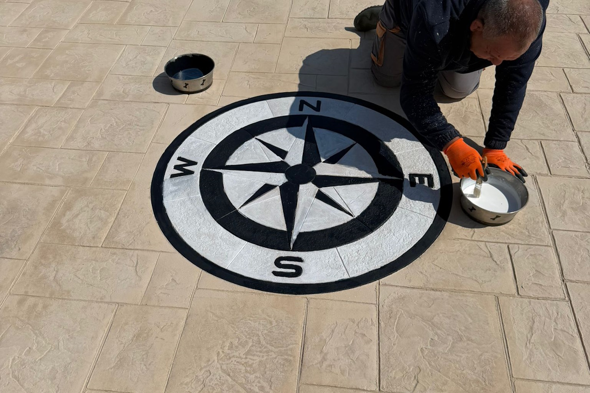 Suelos estampados decorativos en Cambrils